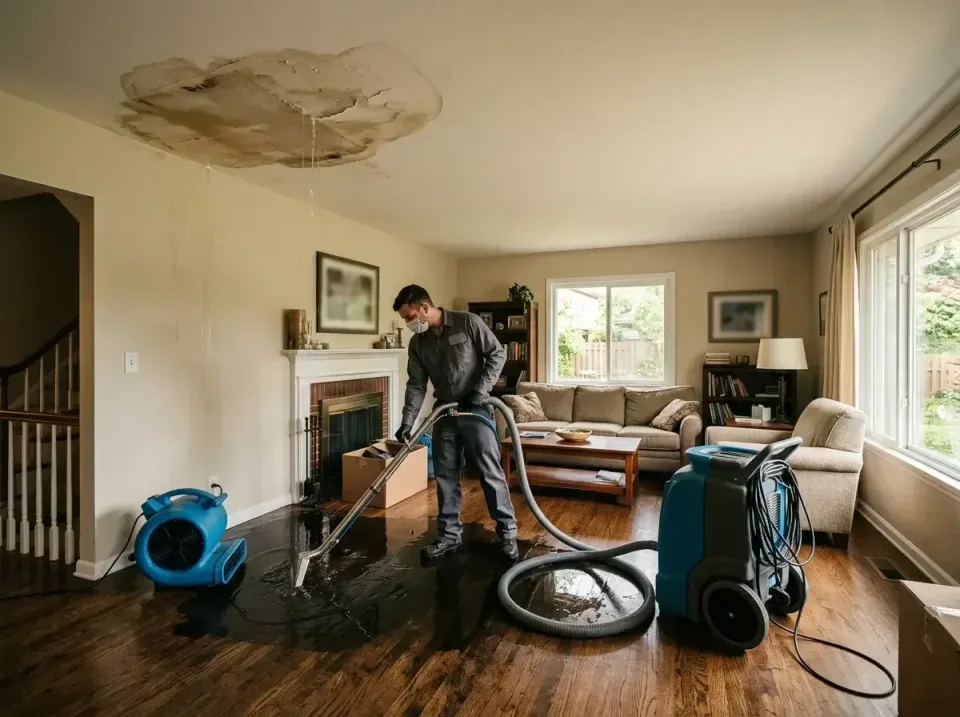 attic-pipe-burst-ceiling-drip-008 — frequently asked questions, Water Damage Restoration & Carpet Care in University, MS